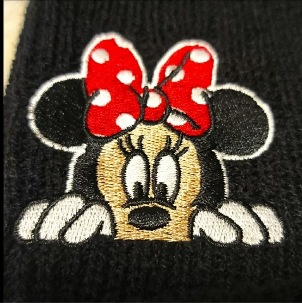 NEFF Disney Minnie Mouse Black Beanie